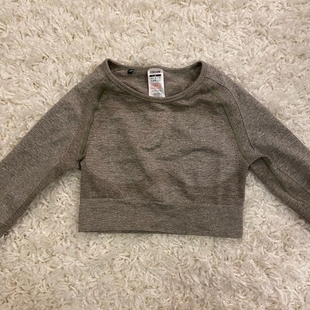 Gymshark flex long sleeve crop top